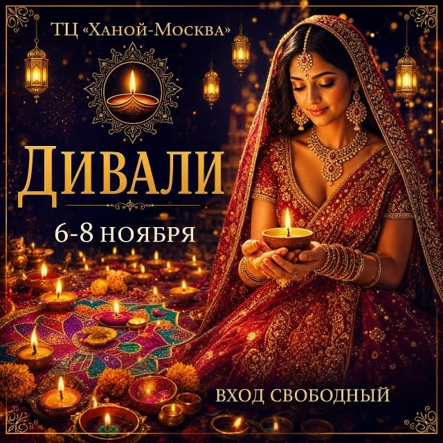 Афиша: фестиваль огней Дивали — ТЦ «Ханой-Москва»